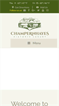 Mobile Screenshot of champernhayes.com